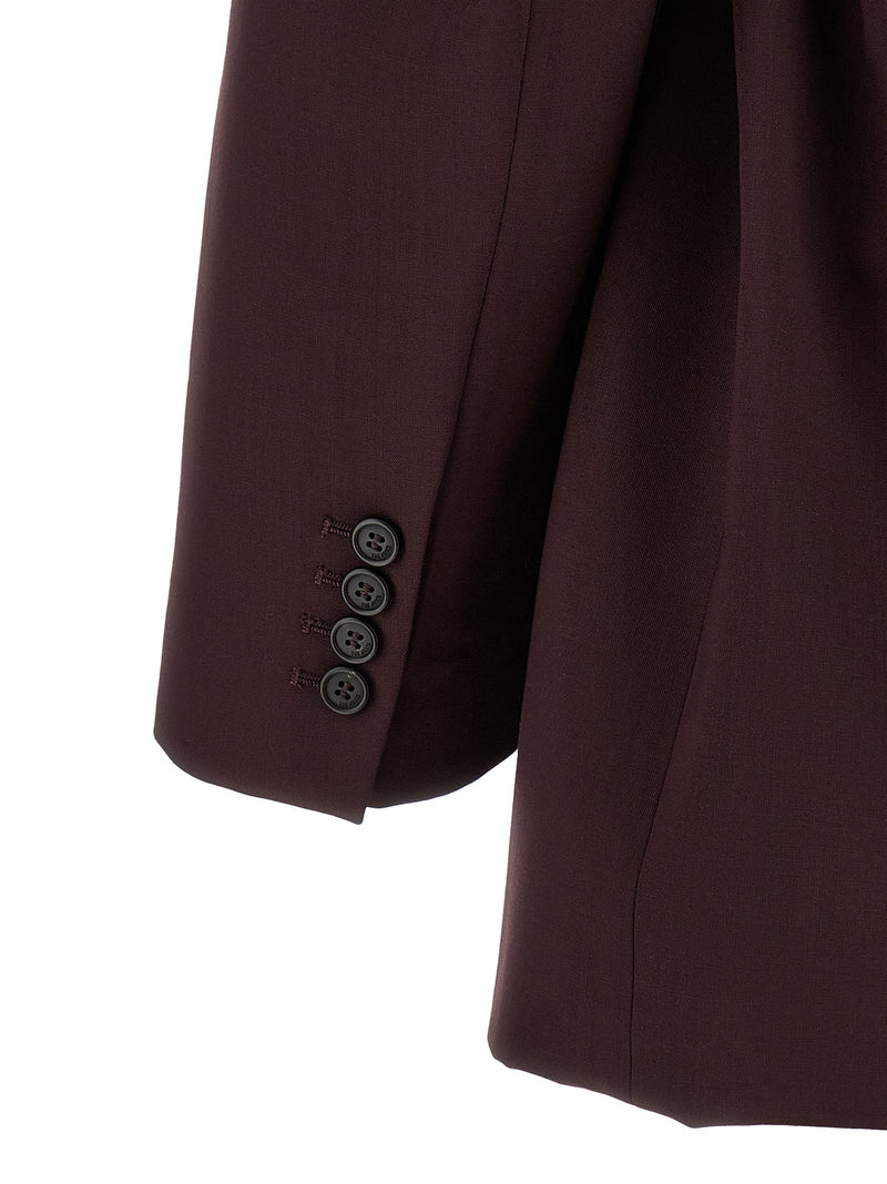The Attico Maxi Shoulder Strap Blazer | Urbalenti™ NYC