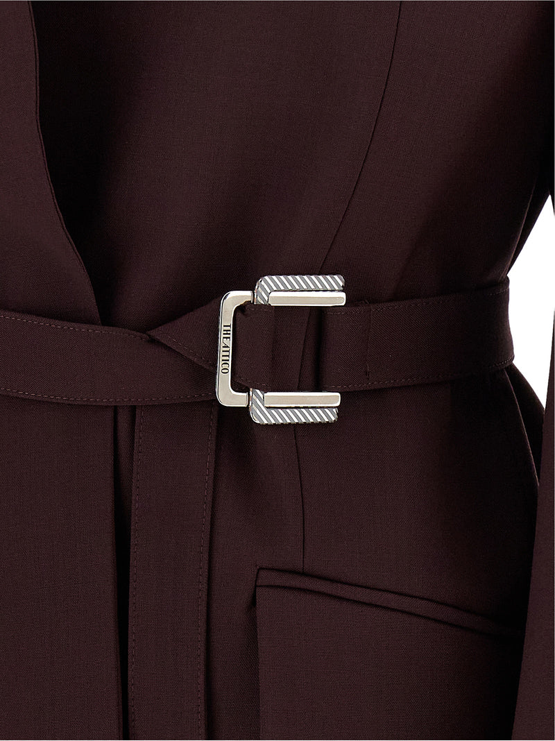 The Attico Maxi Shoulder Strap Blazer | Urbalenti™ NYC