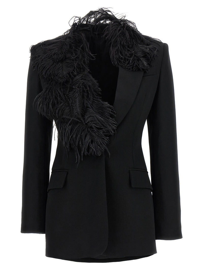 The Attico The Attico Feather Blazer