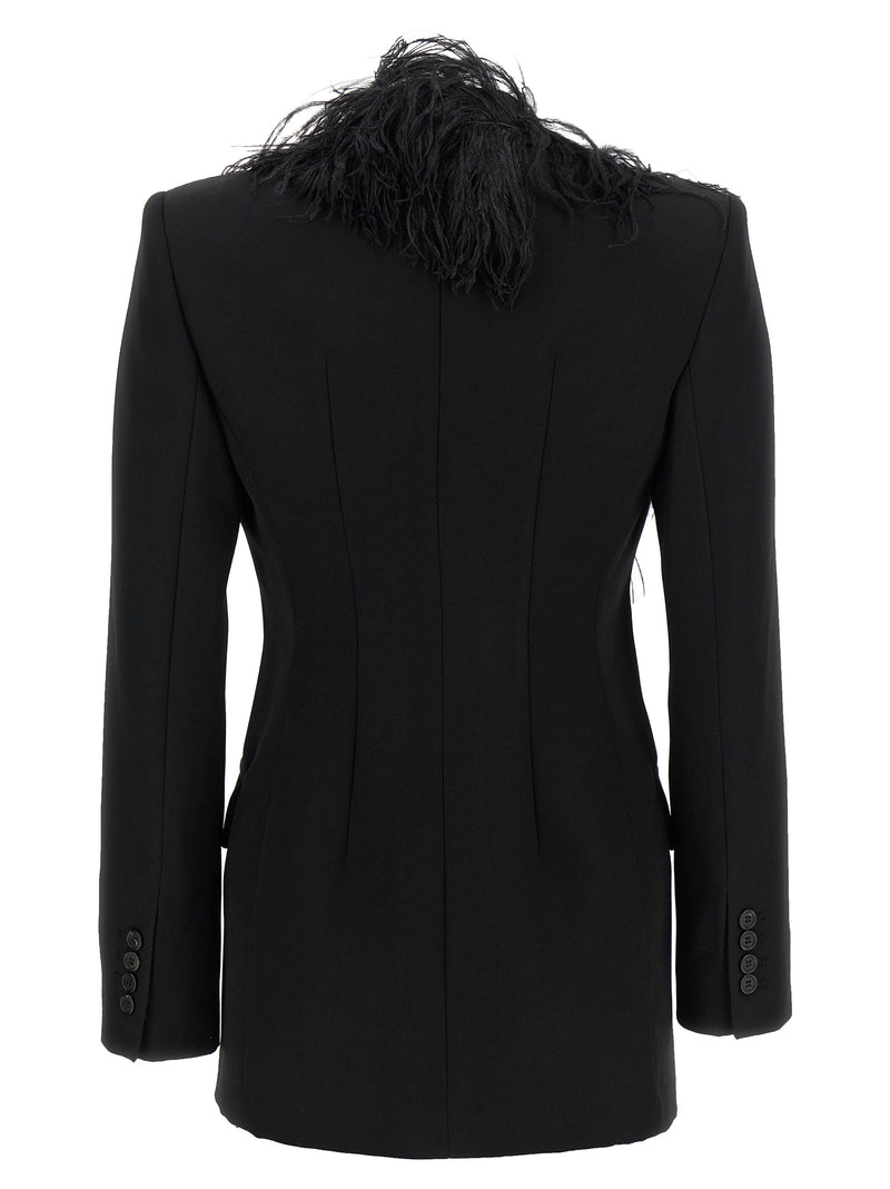 The Attico The Attico Feather Blazer