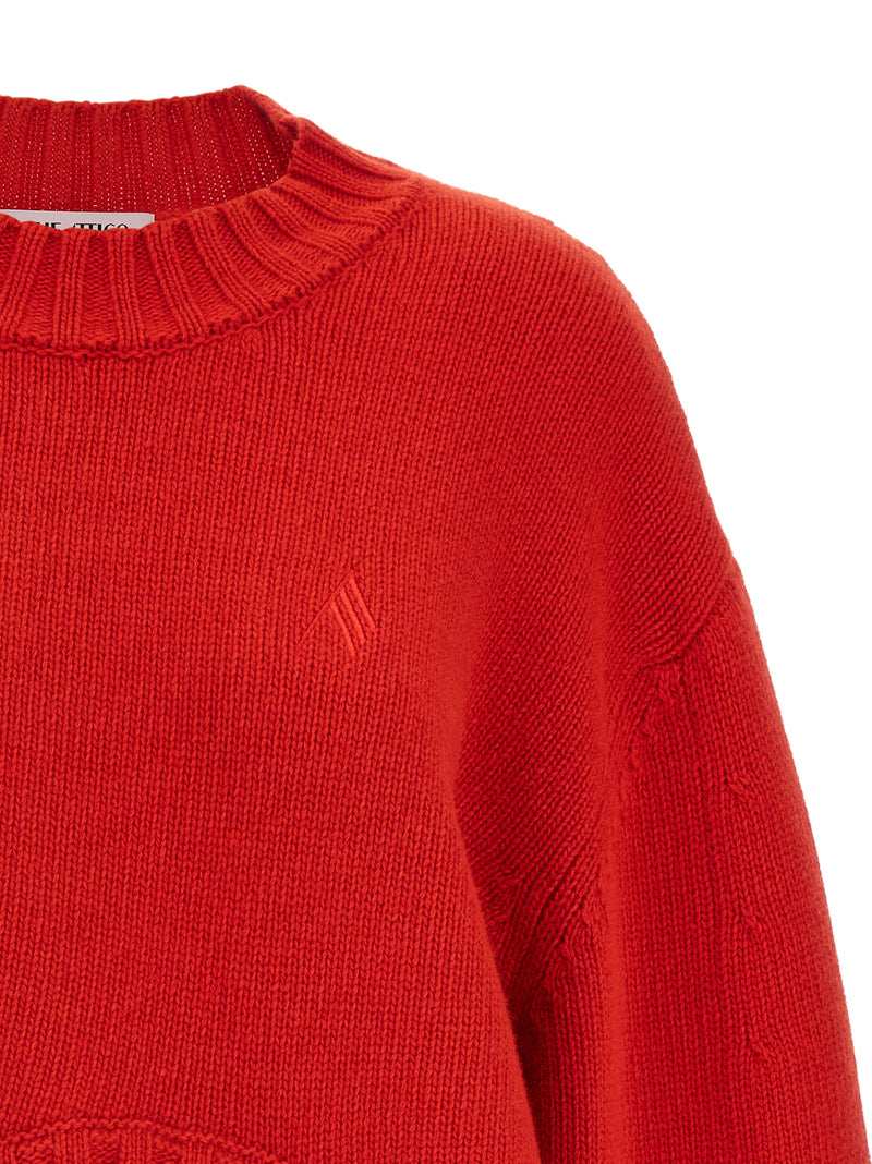 The Attico Asymmetrical Hem Sweater | Urbalenti™ NYC
