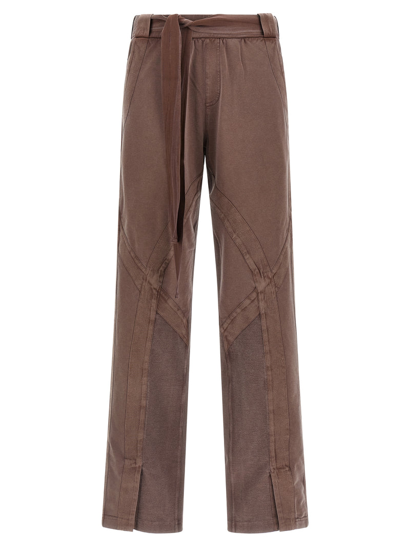 The Attico The Attico Front Split Pants