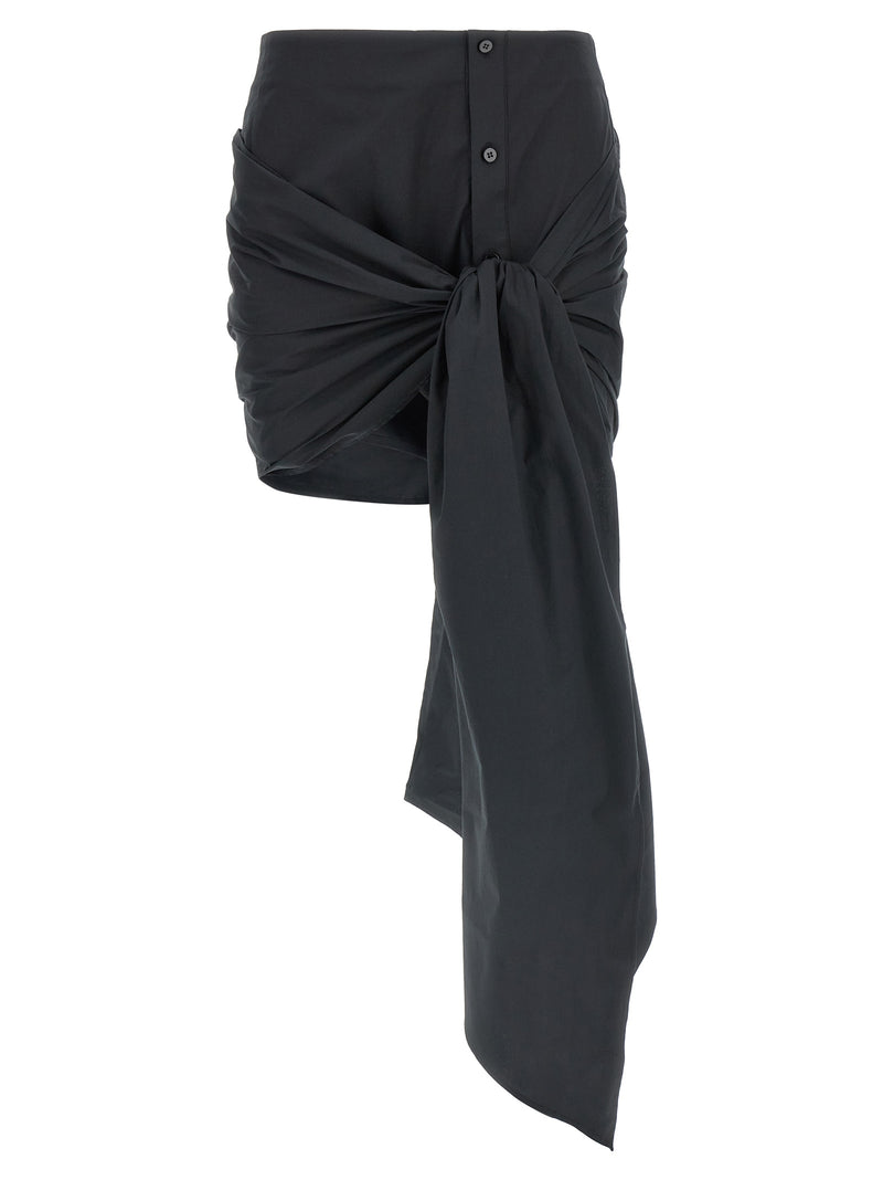 The Attico The Attico -bow Skirt