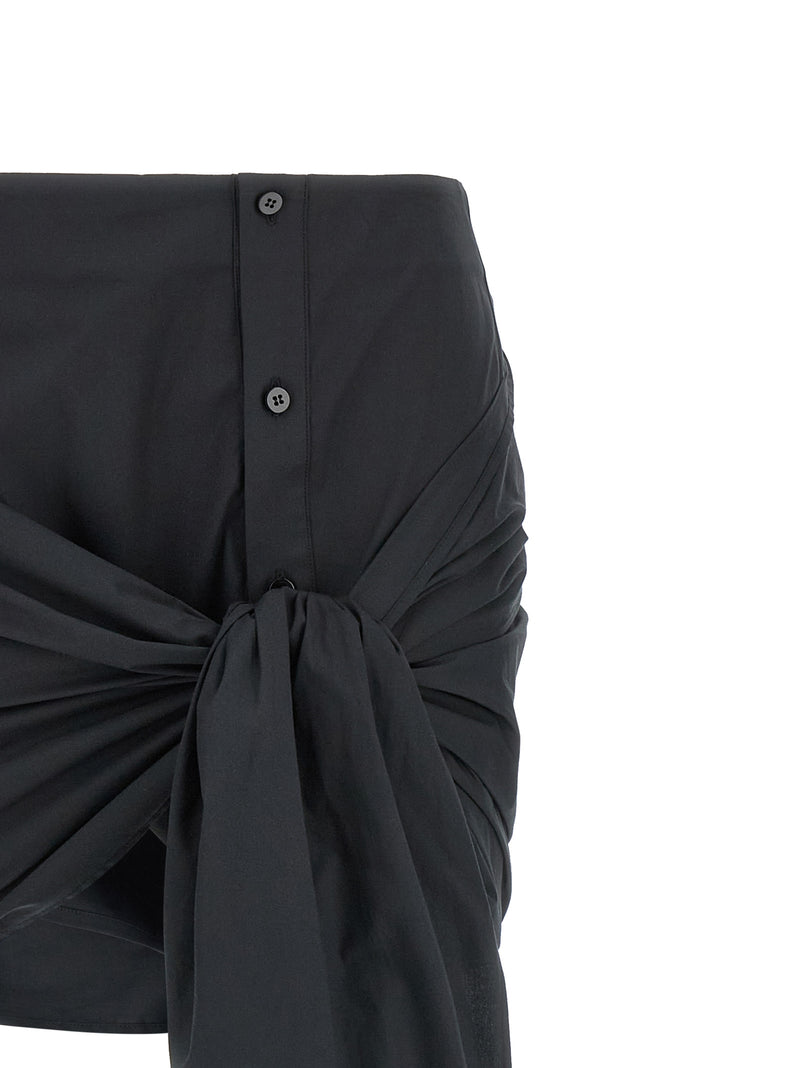 The Attico The Attico -bow Skirt