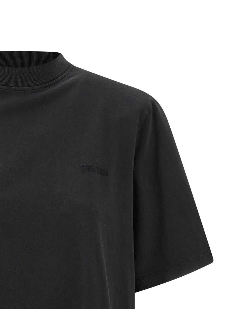 The Attico Padded Shoulder T-shirt | Urbalenti™ NYC