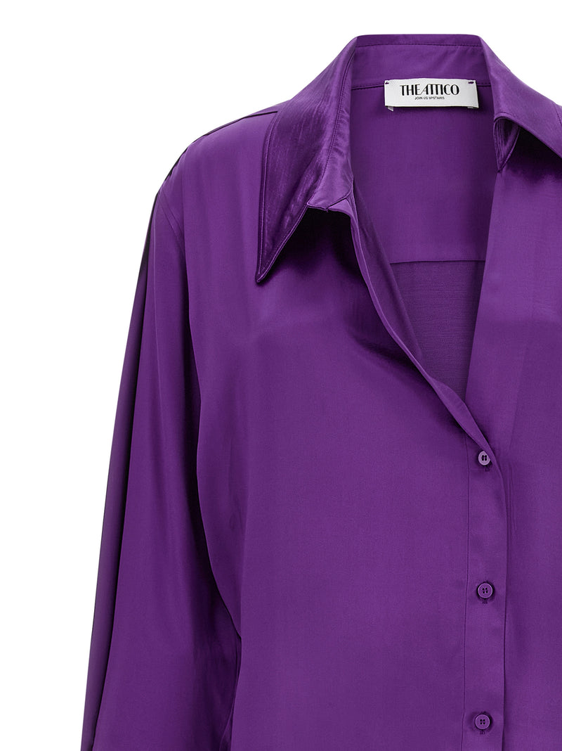 The Attico The Attico Chemisier Dress