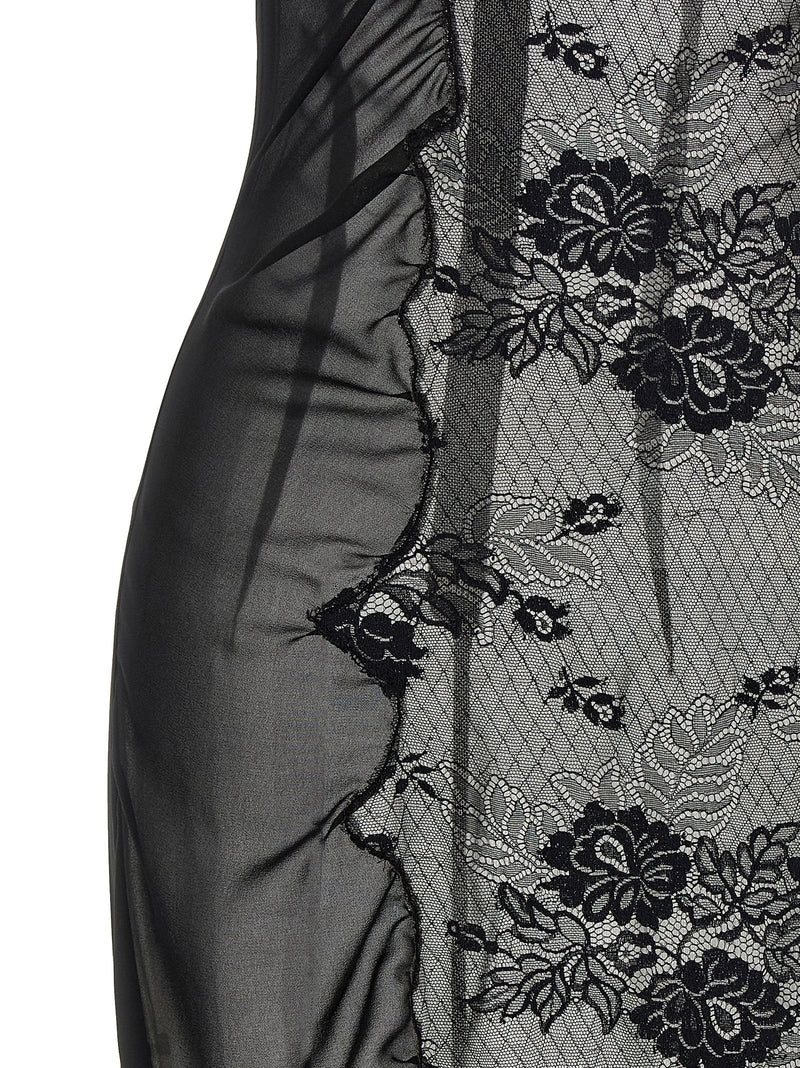 The Attico The Attico Lace Tulle Dress
