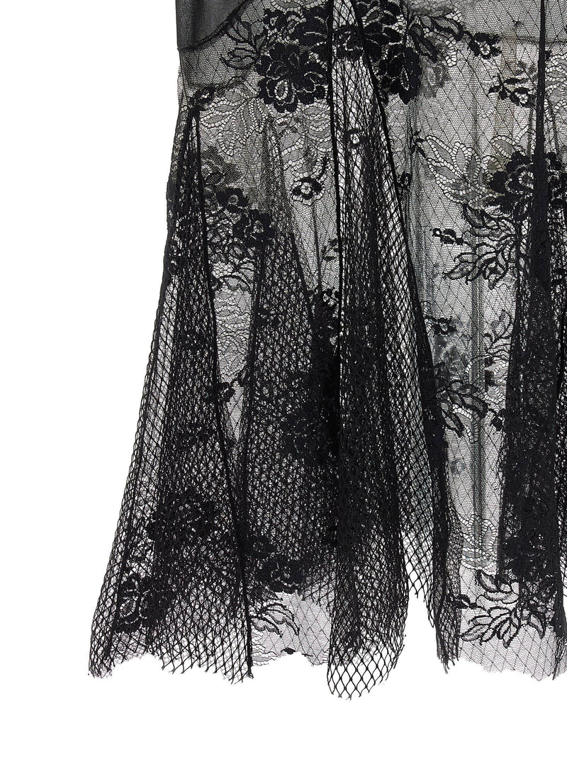 The Attico The Attico Lace Tulle Dress
