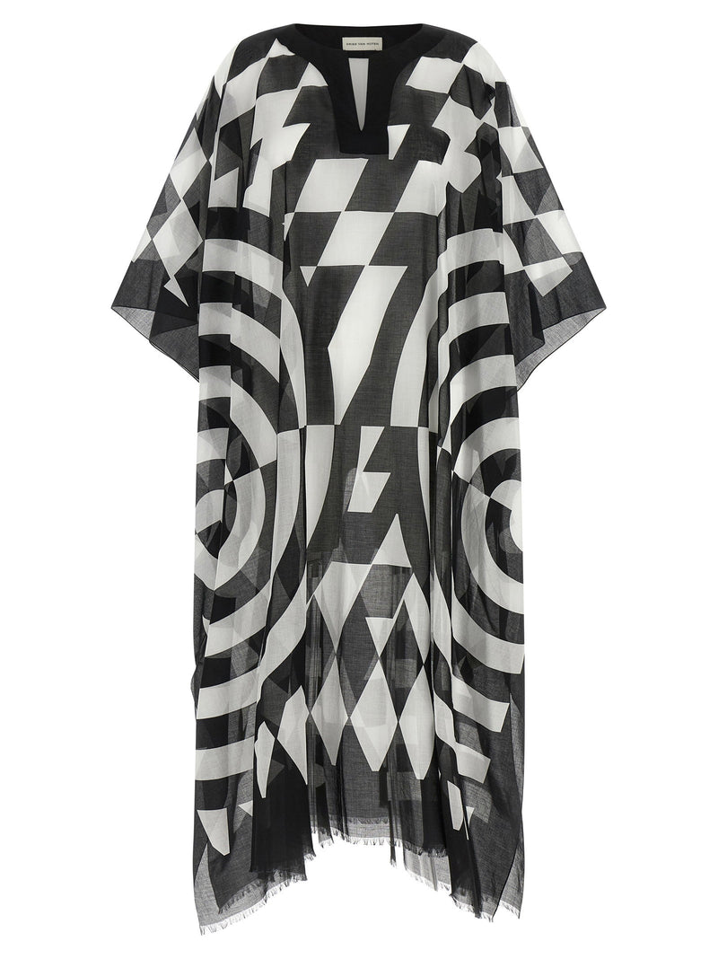 Dries Van Noten Dries Van Noten Caftan With Print