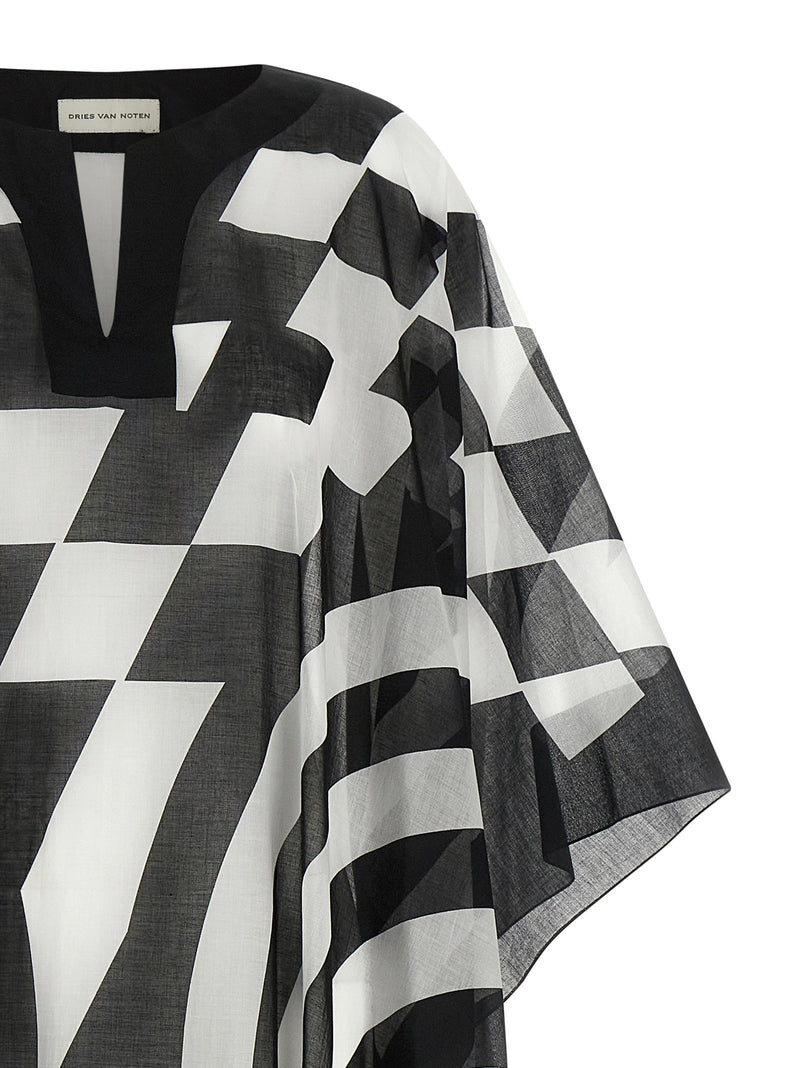 Dries Van Noten Dries Van Noten Caftan With Print
