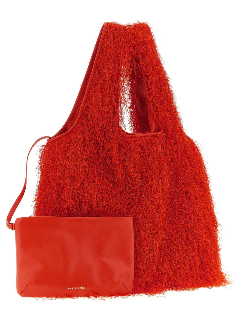 Dries Van Noten Dries Van Noten Fringed Tote Bag