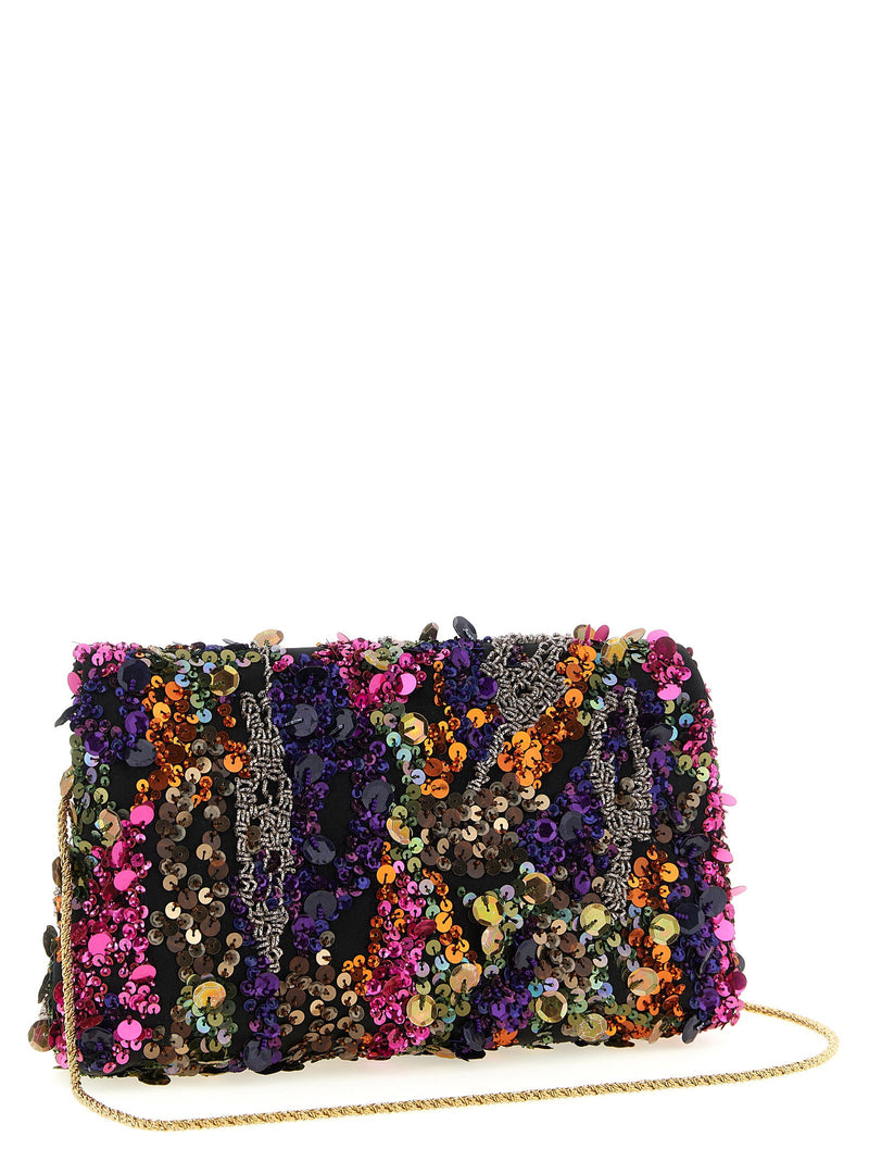 Dries Van Noten Dries Van Noten Embellished Envelope Clutch