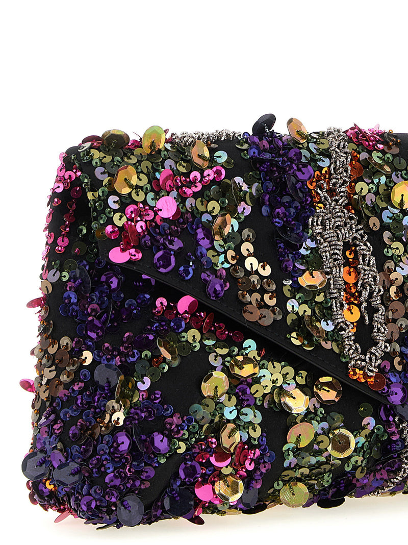 Dries Van Noten Dries Van Noten Embellished Envelope Clutch