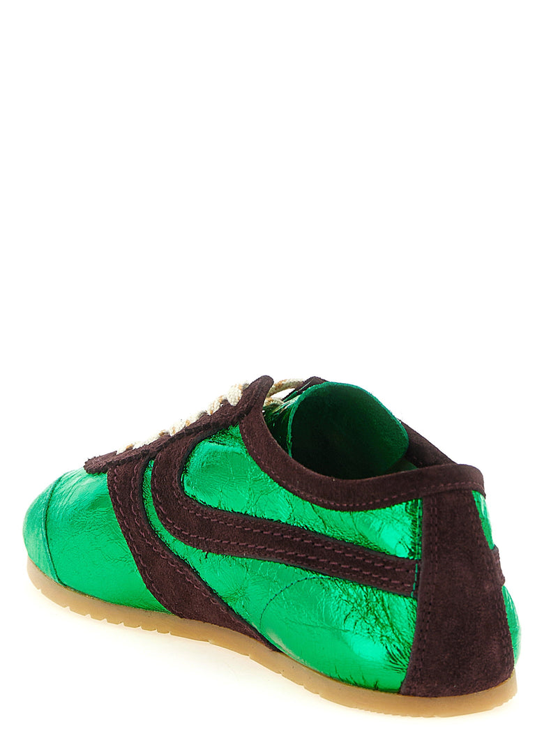 Dries Van Noten Dries Van Noten Laminated Leather Sneakers