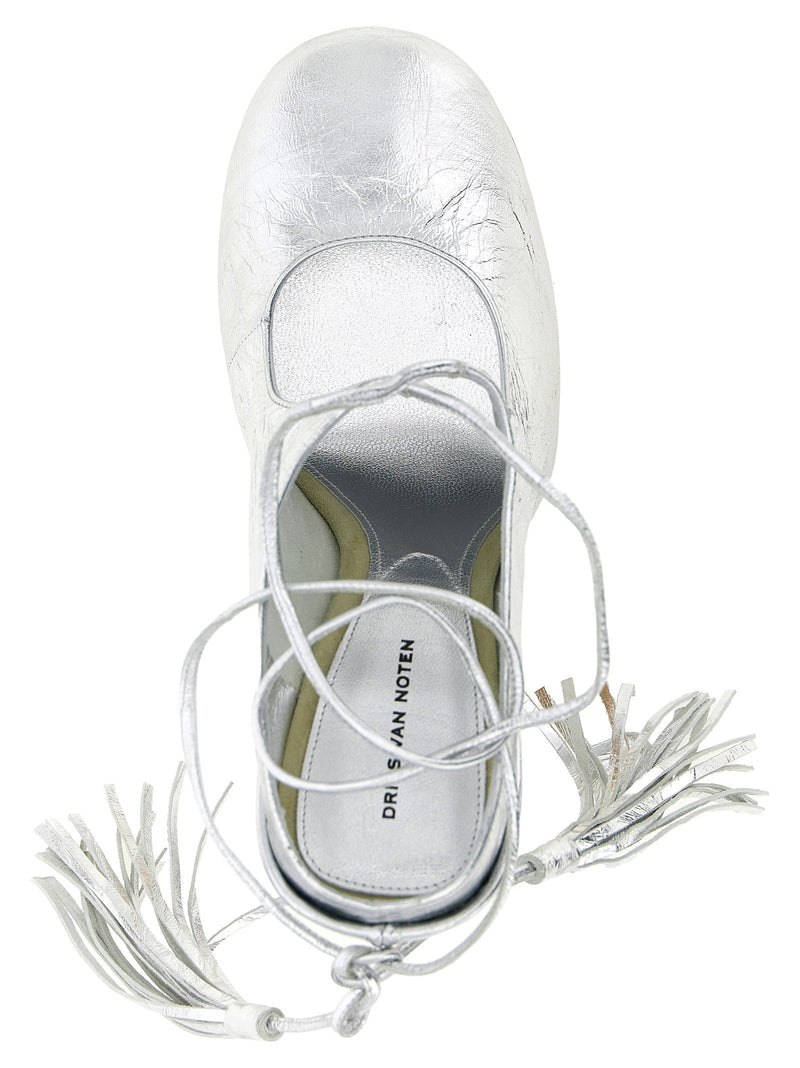Dries Van Noten Dries Van Noten Laminated Leather Mules