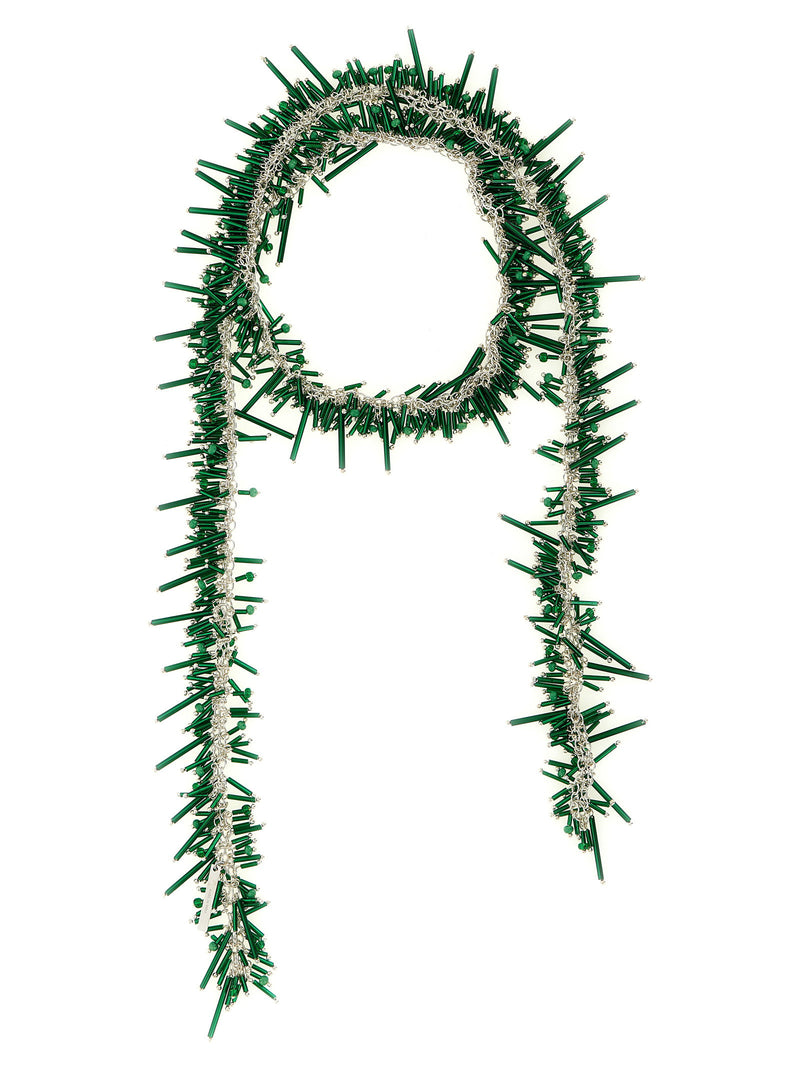 Dries Van Noten Dries Van Noten Embroidered Scarf Necklace