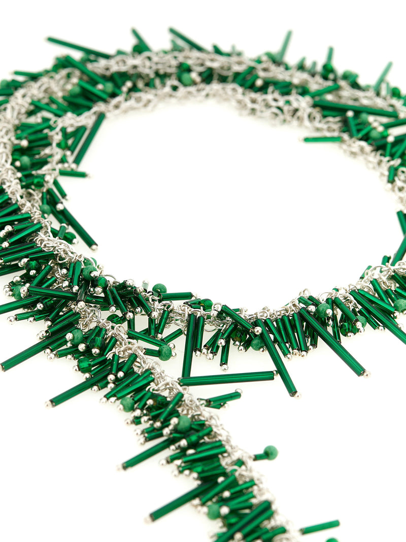 Dries Van Noten Dries Van Noten Embroidered Scarf Necklace