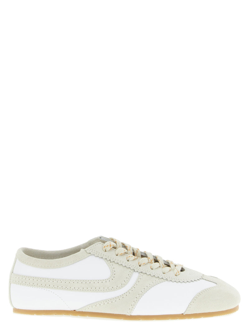 Dries Van Noten Dries Van Noten Leather And Suede Sneakers
