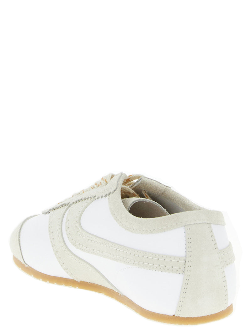 Dries Van Noten Dries Van Noten Leather And Suede Sneakers