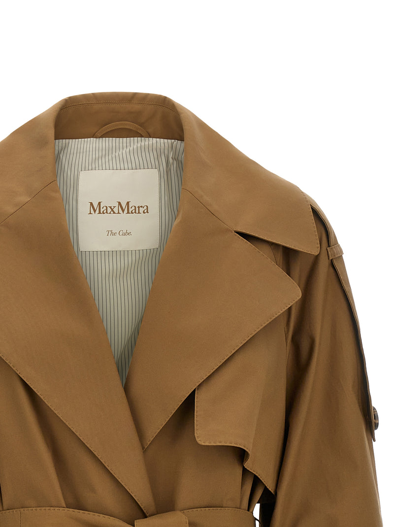 Max Mara The Cube Mtcutrench Trench Coat - Cotton Oversized - Style 6000... | Urbalenti™ NYC