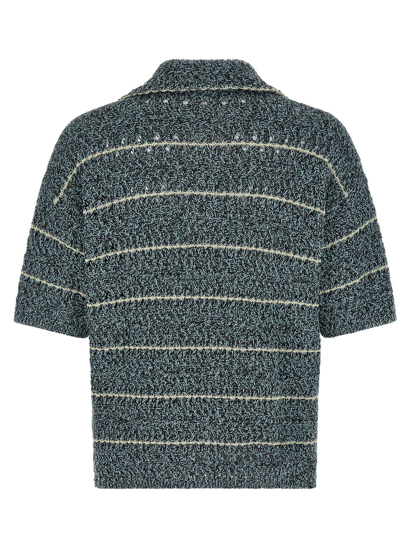 Roberto Collina Roberto Collina Mouliné Polo Shirt