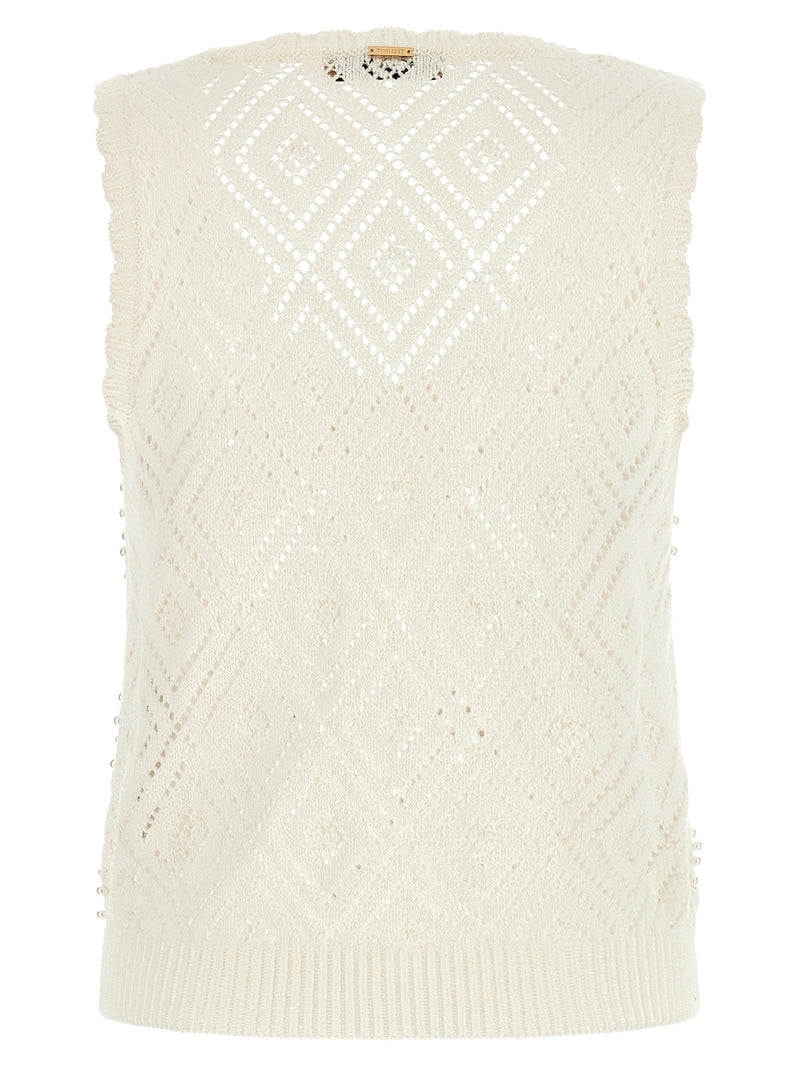 Twin Set Twin Set Pearl Top