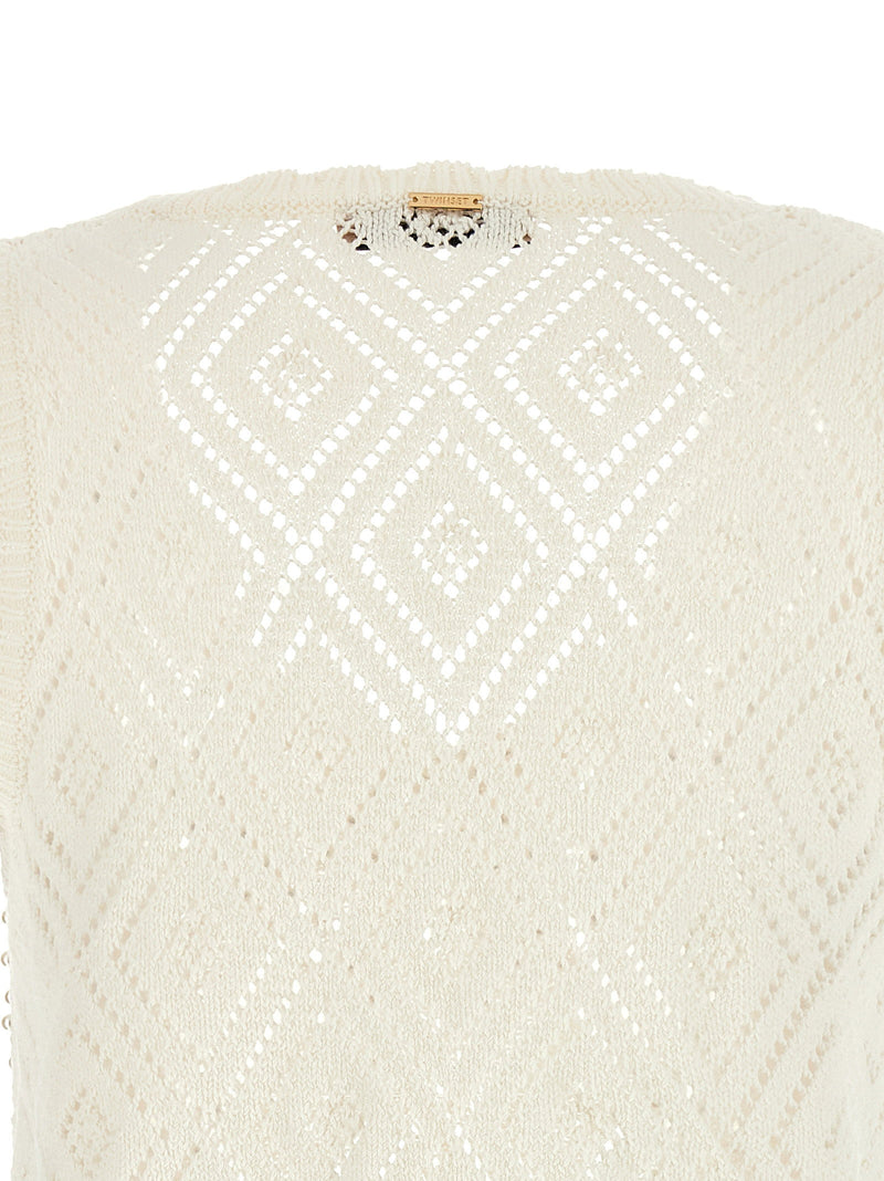 Twin Set Twin Set Pearl Top