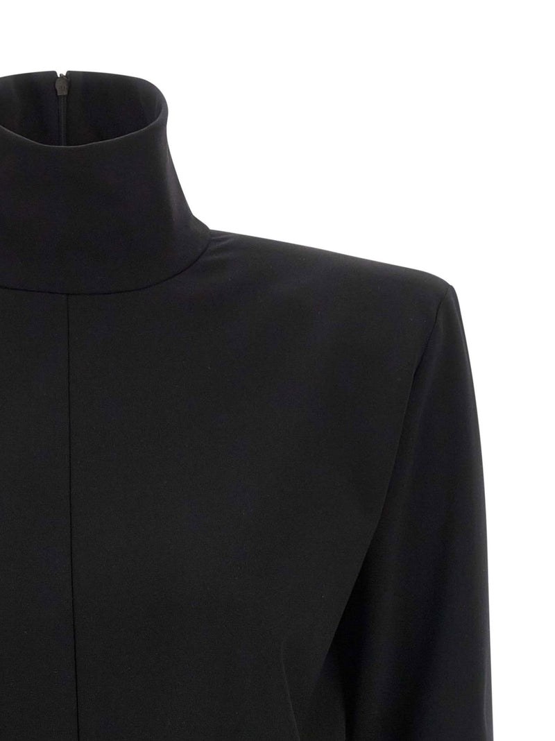 The Attico The Attico Structured Shoulder Dress
