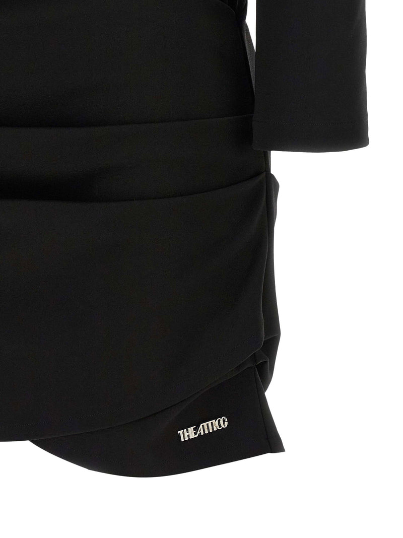 The Attico The Attico Structured Shoulder Dress