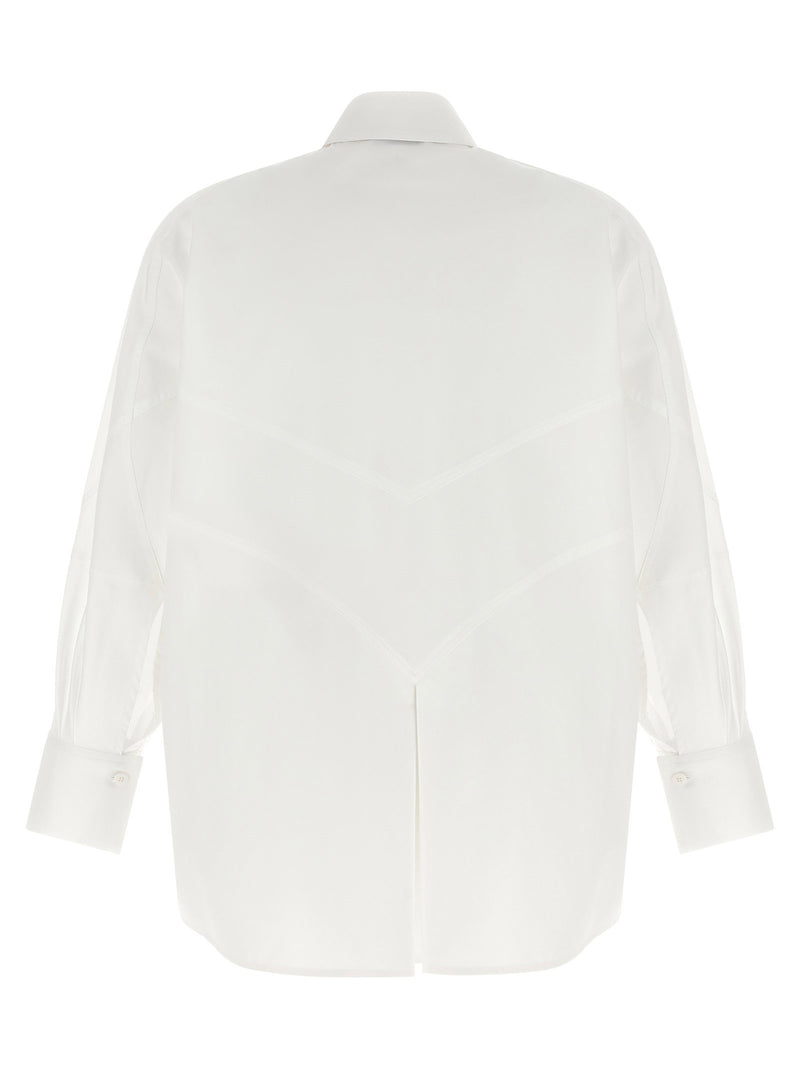 The Attico The Attico Shaped Hem Shirt