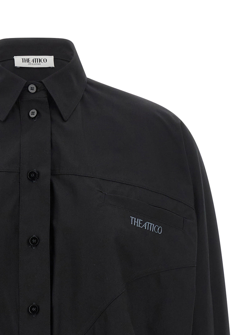 The Attico The Attico Shaped Hem Shirt