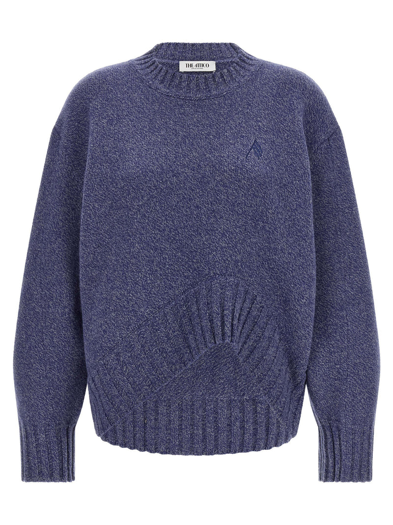 The Attico The Attico Asymmetrical Hem Sweater