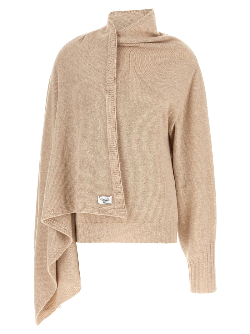 The Attico The Attico Sweater With Scarf