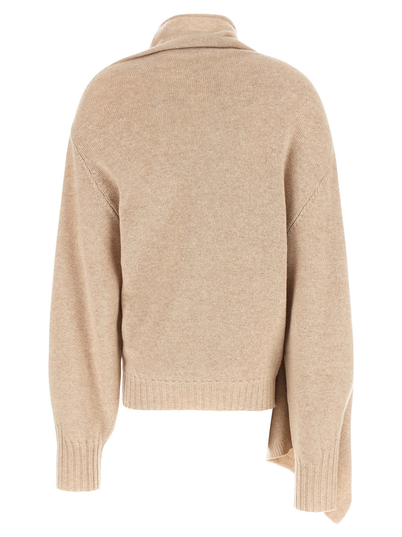 The Attico The Attico Sweater With Scarf