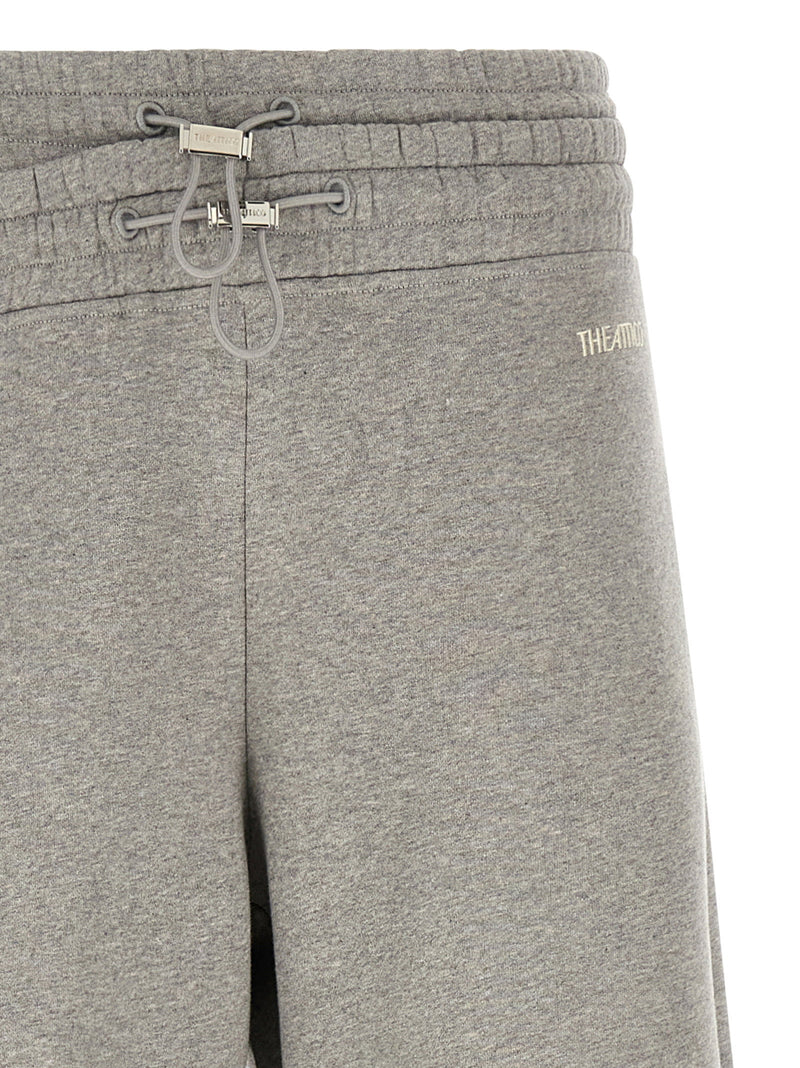 The Attico The Attico Asymmetrical Double Waist Trousers