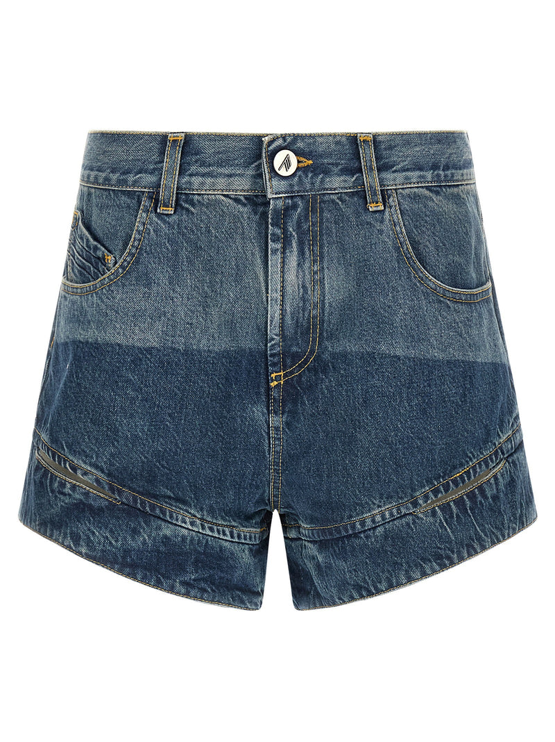The Attico The Attico Cut-out Shorts