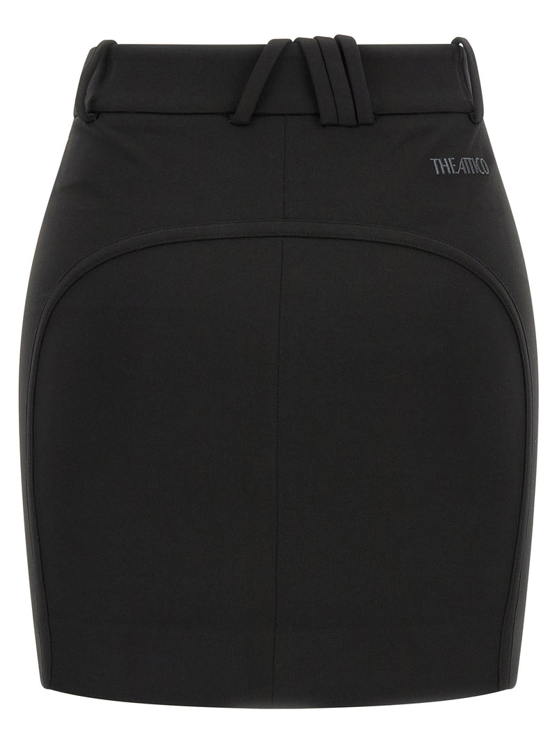 The Attico The Attico Metal Plate Skirt