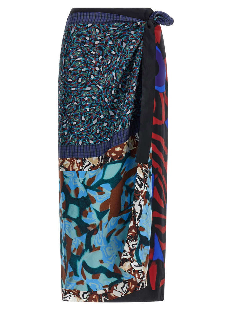 Dries Van Noten Dries Van Noten Scarfy Skirt