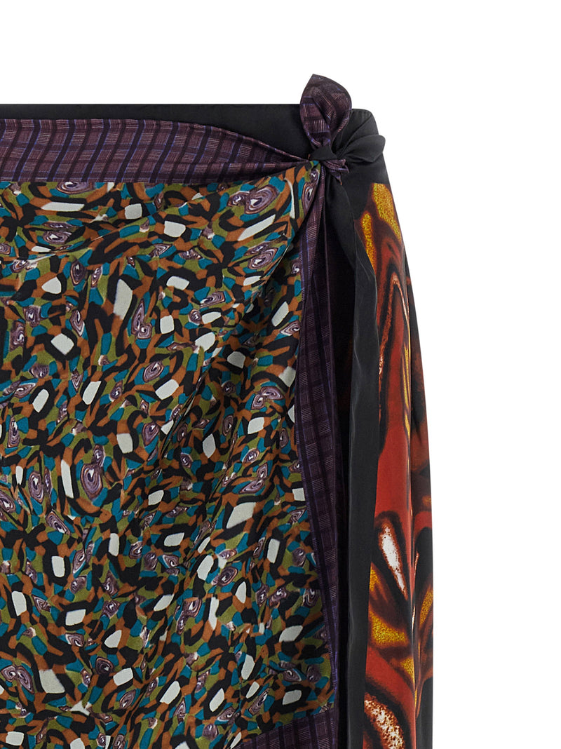 Dries Van Noten Dries Van Noten Scarfy Skirt