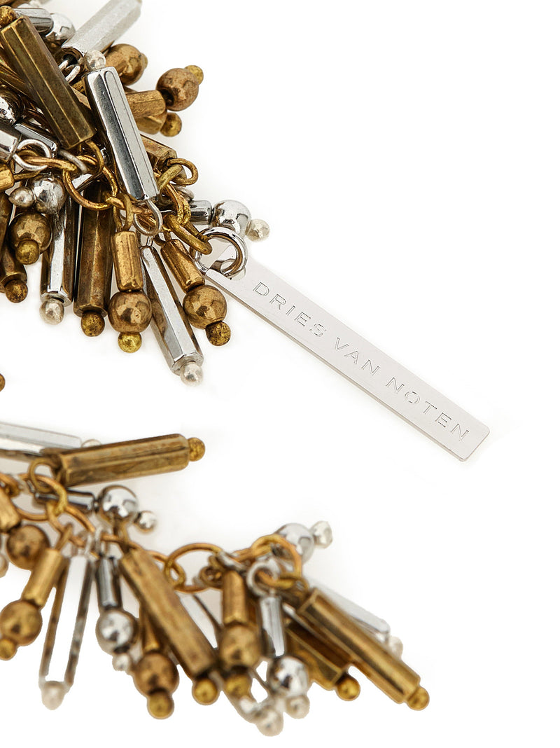 Dries Van Noten Embroidered Scarf Necklace | URBALENTI™ NYC