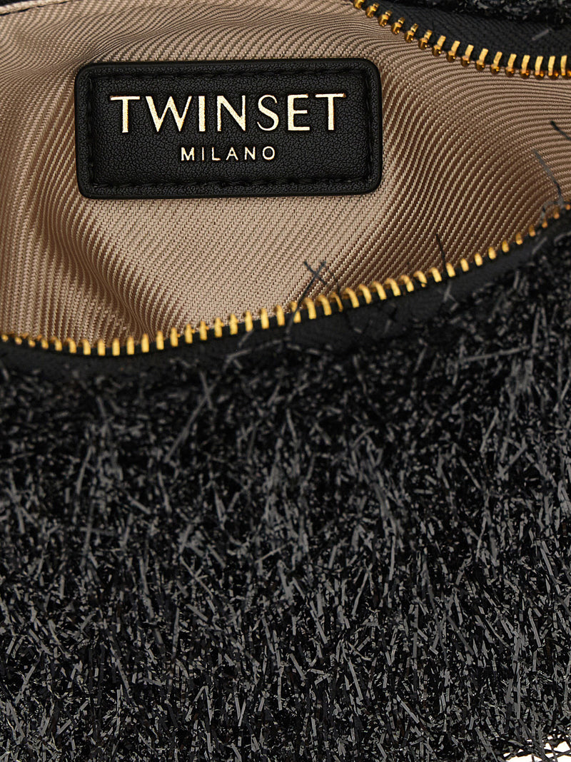 Twin Set Twin Set Mini Croissant Handbag