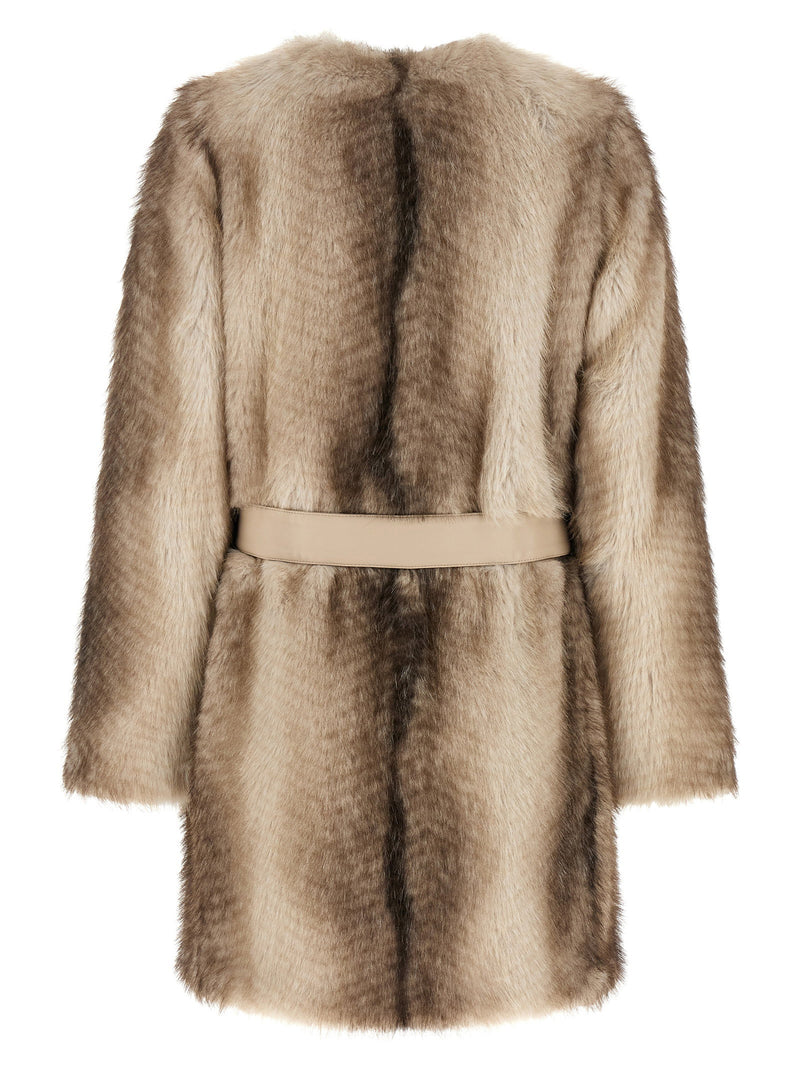 Twin Set Twin Set Eco-fur Coat
