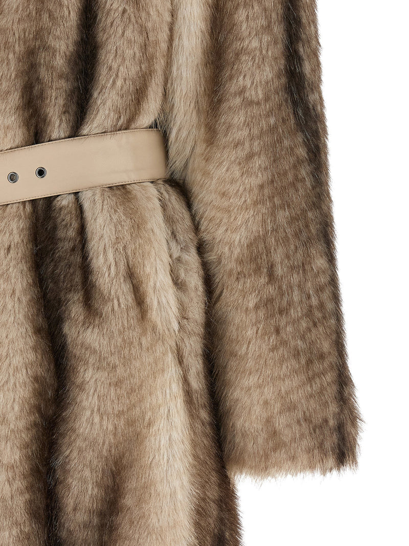 Twin Set Twin Set Eco-fur Coat