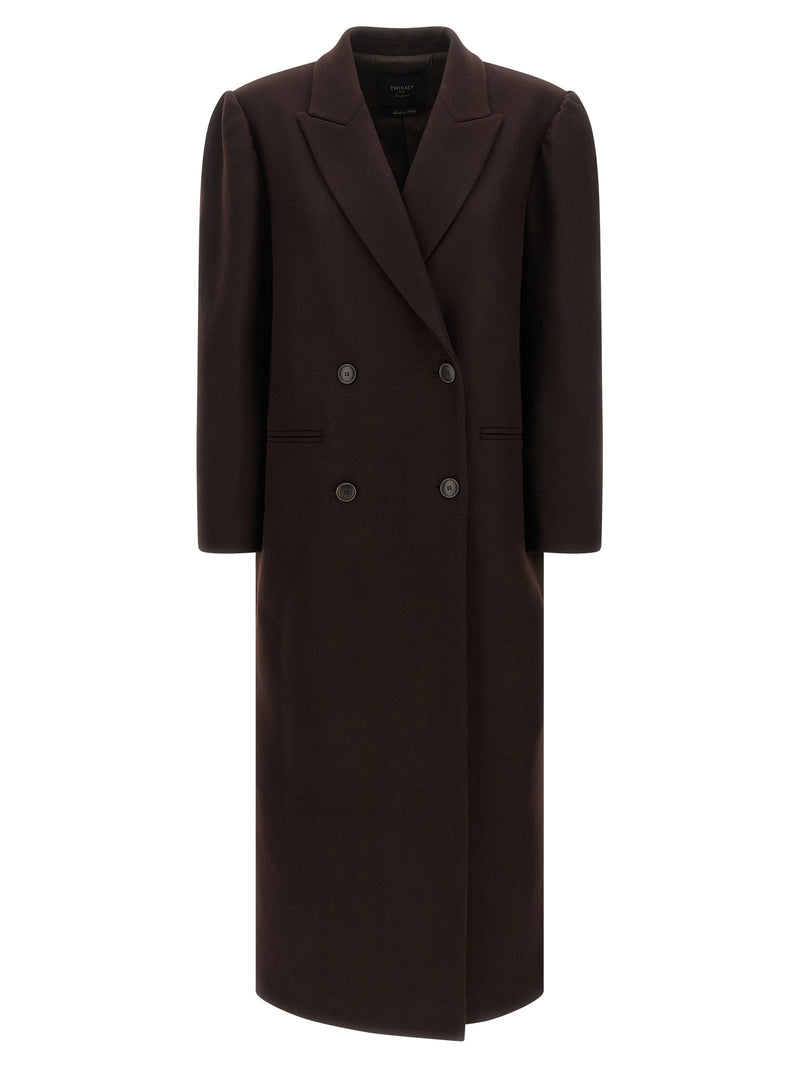 Twin Set Twin Set Double-breasted Coat