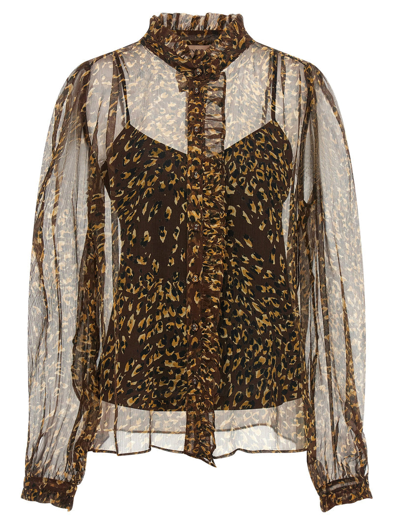 Twin Set Twin Set Animal Shirt
