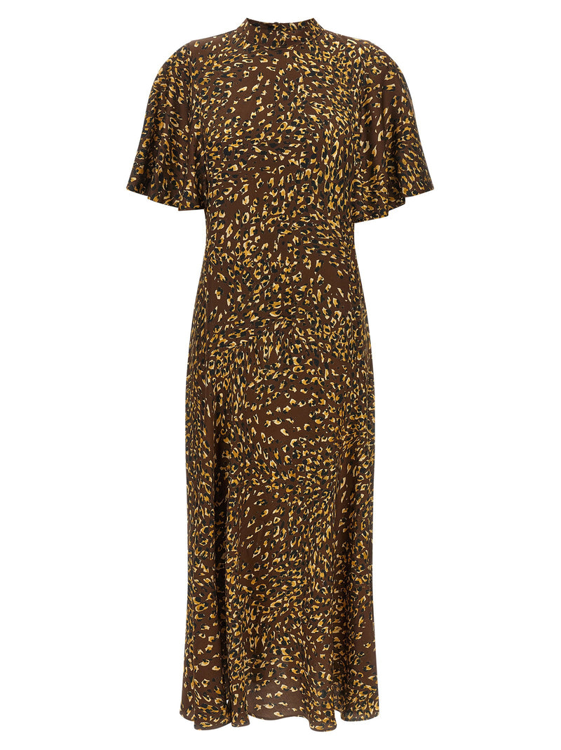 Twin Set Twin Set Animal Print Dress