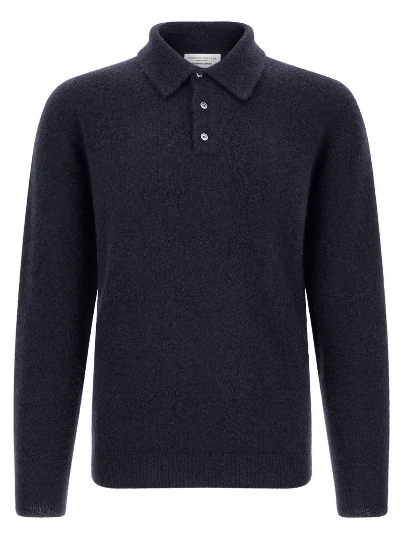 Roberto Collina Cashmere And Silk Polo Shirt