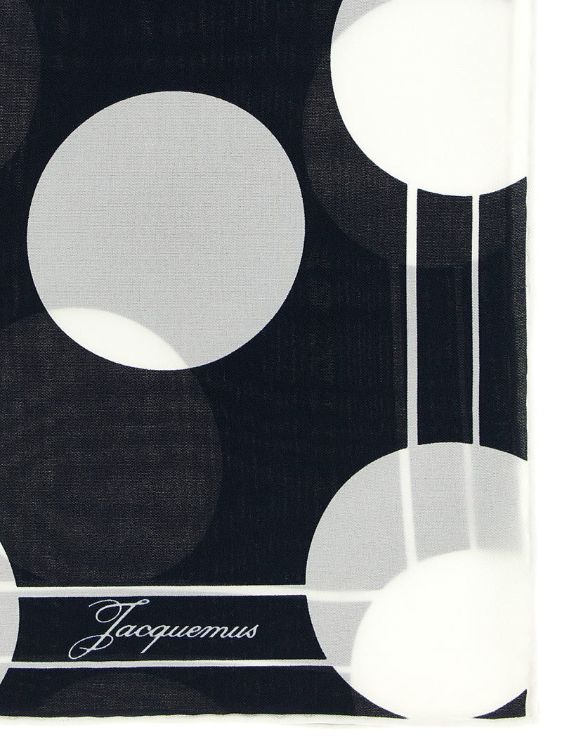 Jacquemus Le Foulard Coeur Scarf | Urbalenti™ NYC