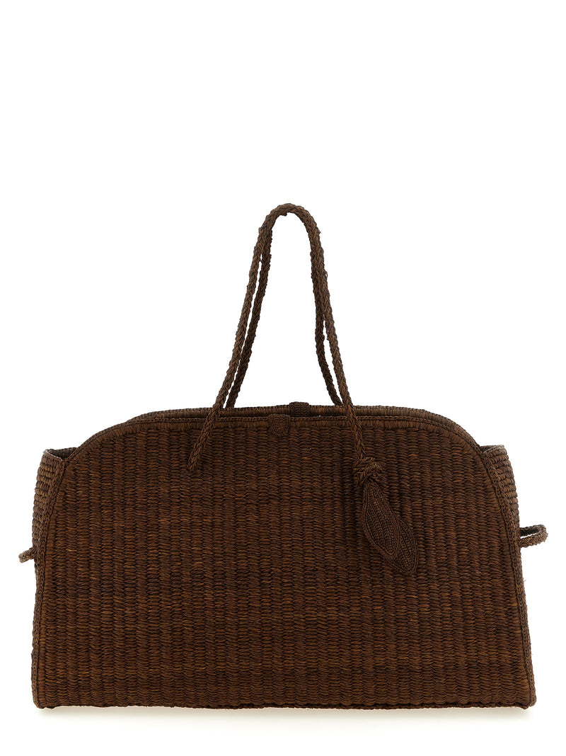 Jacquemus Jacquemus Le Grand Turismo Raphia Shopping Bag
