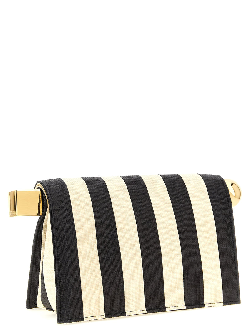 Jacquemus La Pochette Rond Carré Clutch - Raffia | Urbalenti™ NYC